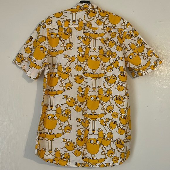 Jake the Dog Button up from Adventure Time - Picture 2 of 5
